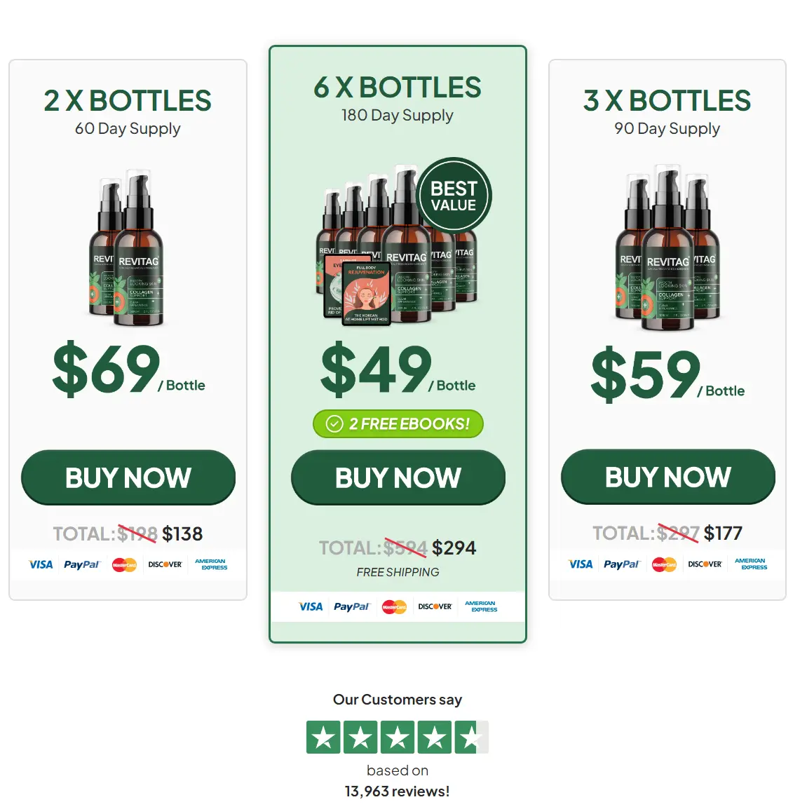 Revitag limited time discount offer